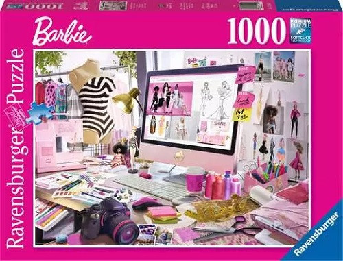 Barbie Fashion Icon, 1000 pieces Ravensburger Jigsaw Puzzle, Things2do Jigsawpuzz