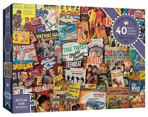 Spirit of the 60s 40XXLpiece Gibsons Jigsaw Puzzle, Things2do, Jigsaws, Puzzles, Jigsawpuzz