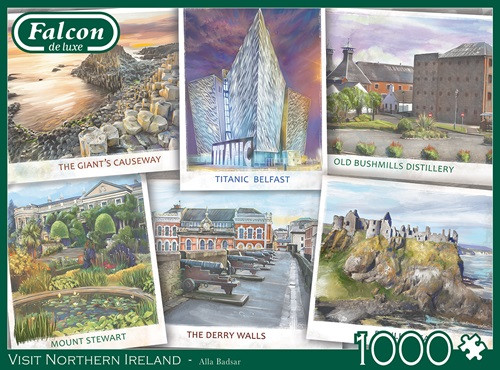 Visit Northern Ireland, Falcon de luxe, Things2do, Jigsaws, Puzzles, Jigsawpuzz