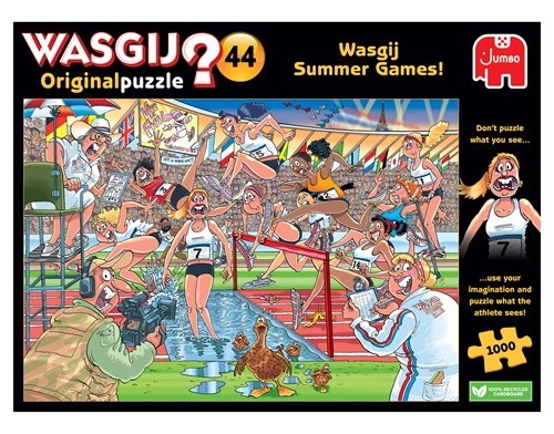 Summer Games, Original 44, 1000 piece Wasgij Jumbo Jigsaw Puzzle