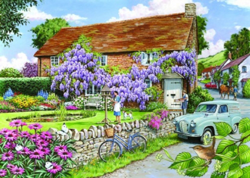 The Briar Collection Wisteria Cottage Big 250 piece HOP House of Puzzles Things2do Jigsaws Puzzle Jigsaw