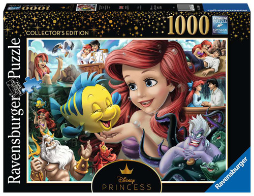 The Little Mermaid, Disney Princess Heroines No 3,  Ravensburger, 1000 piece Puzzle, Jigsaw,  Things2do Jigsawpuzz
