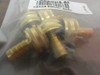 5 CerroBrass Swivel Barb 1/2 x 3/4" Female Hose Fitting, Solid Brass P-209GHS-8E