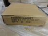 Case of (60) Ferrite Magnets, Size: 3.4" x 1.312" x 0.425" - NEW