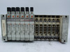 SMC 12 Valve Manifold with 6 VQ2100-5 Solenoid Valves