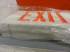 Cooper Lighting LPX70RWHSD Sure-Lites Lot of 6 Exit Sign Fronts, 2 Backs & Parts