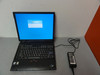 IBM Thinkpad Type 2652-MU9 Laptop Windows XP Professional 1-2CPU W/ Charger and Case