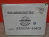 Worldwide Electric Model WSSNV34-18-56CB Motor, 3/4 HP, 1800 RPM