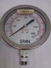 SPAN 03-1297-T Pressure Gage, 0-200 bar, 0-3000 psi, Oil Free