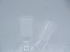 Chemglass CG-1520-02 100mL 2-Neck Angled Heavy Wall Glass Round Bottom Flask 24/40