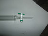 Chemglass CG-1196-09 Column, Chromatography, 24/40 Outer Joint, 500mL Reservoir, 1 1/2in ID X 18in E.L., 2mm Stpk