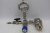 Parker Veriflo SQMICRO303PFSFFF Low Pressure Regulator W/ IR4002SK6259 Pressure Regulator