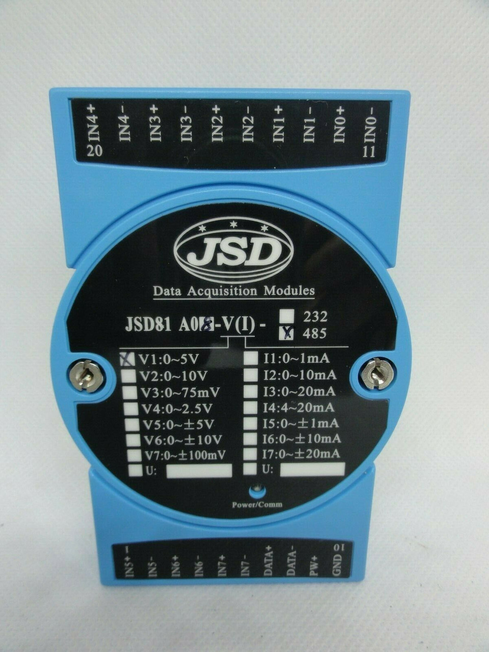 Advantech JSD JSD81 A08-V(I)-485 Data Acquisition Module *NEW*