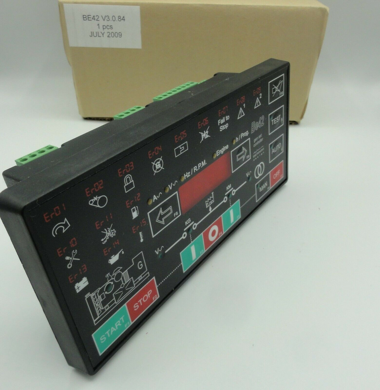 Bernini BE42 Genset Controller Generator Control Panel - BE42 V3.0.84 (2009)