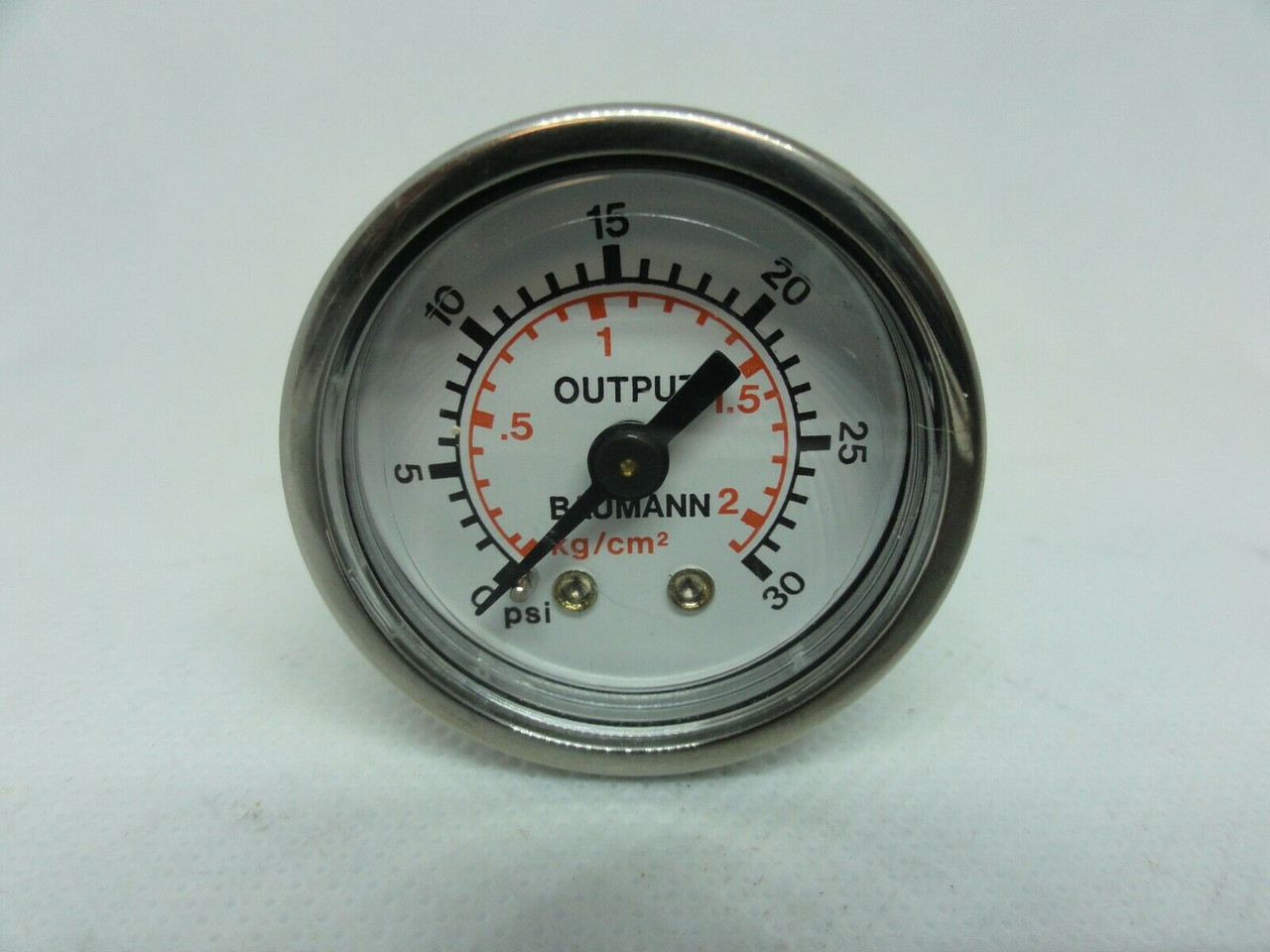 Baumann Indicator, Output: kg/cm2 psi, 0-30