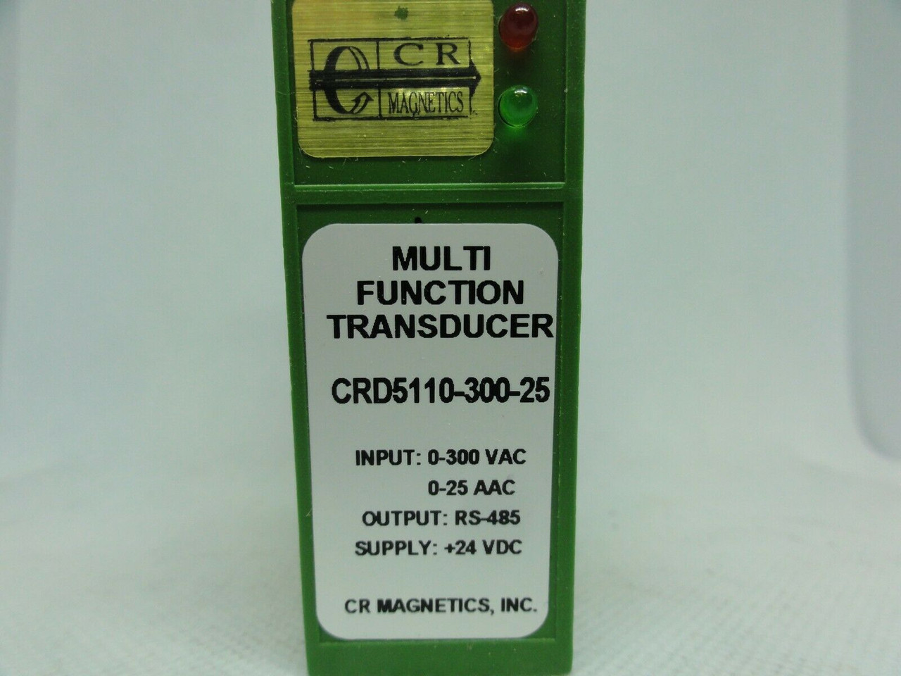 CR Magnetics CRD5110-300-25 Multi-Function Transducer, 0-300VAC, 0-25AAC *NEW*