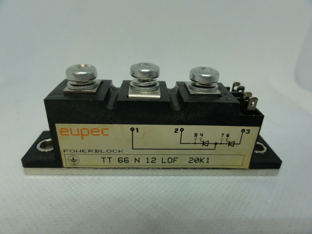 EUPEC TT 66 N 12 LOF 20K1 POWERBLOCK MODULE