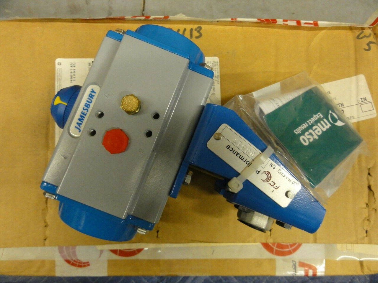 Jamesbury VPVL100 SR4/5BC Pneumatic Actuator - See Description For Specs *NEW*