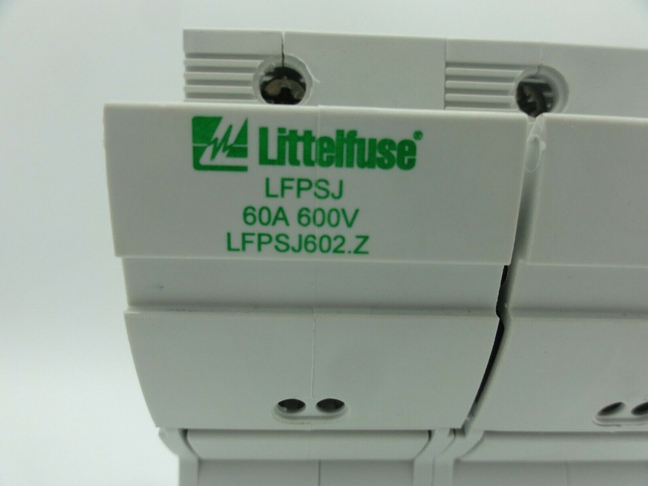 Littelfuse LFPSJ-602.Z Fuse Holder, 60A 600V, 2- Pole w/ Fuses