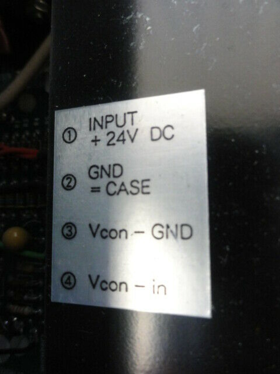 MATSUSADA R15-1.5 N-A High Voltage Power Supply, S/N 035679, 24V DC