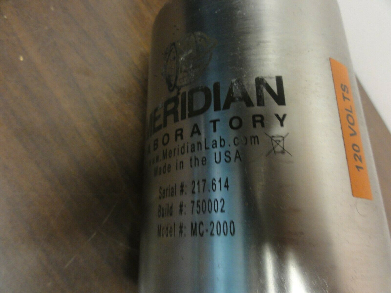 Meridian MC-2000 2000 Amp Single Contact Rotary Ground - Slip Ring, S/N 217.614