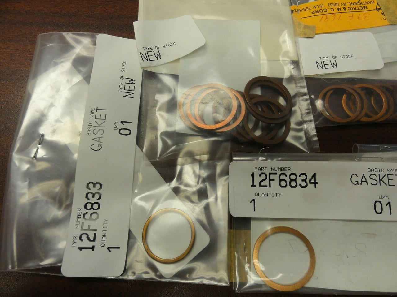 Metric & M.C. Copper Rings / Gaskets - Various Sizes