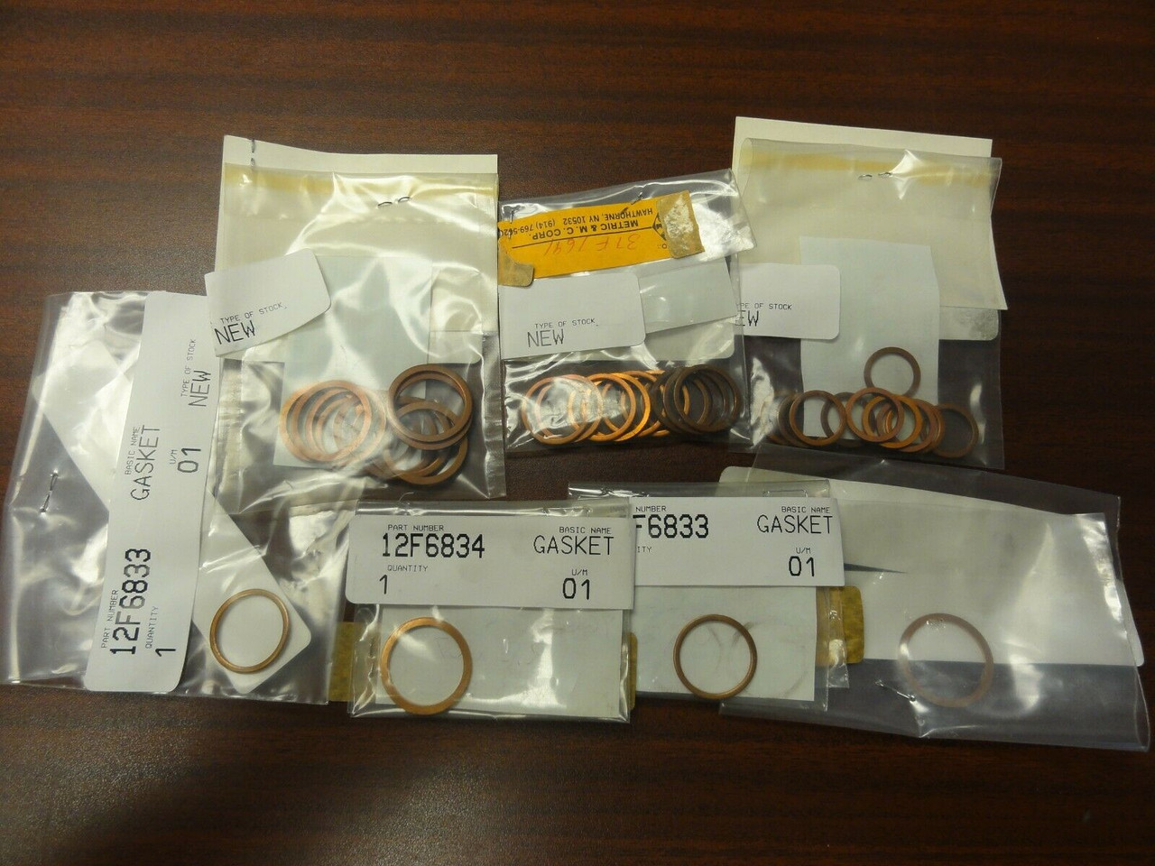 Metric & M.C. Copper Rings / Gaskets - Various Sizes