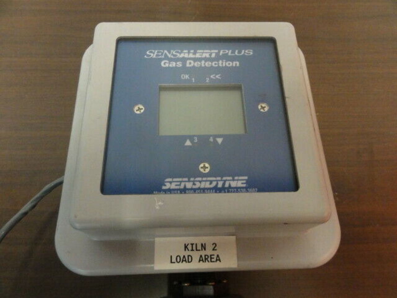 SENSIDYNE SensAlert Plus Gas Detection Interface P/N 820-0202-01, 3-Wire