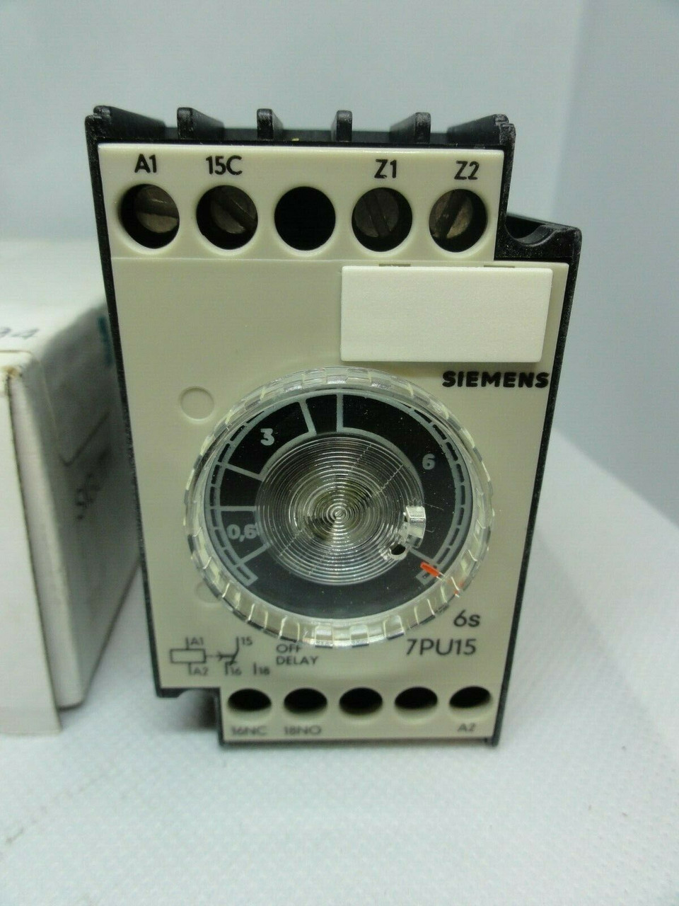 Siemens 7PU1540-1AB33 6s Time Relay *NEW*