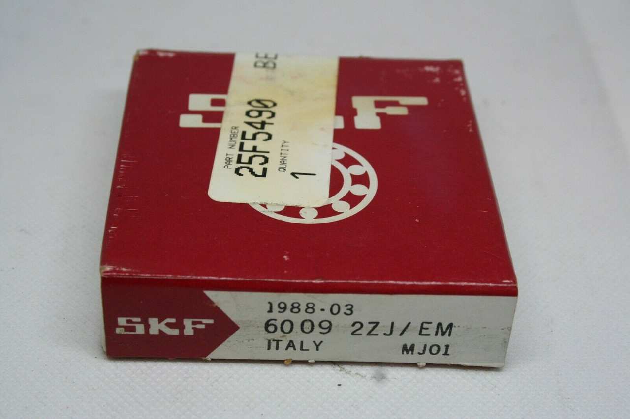 SKF MODEL 6009 2ZJ/EM BEARING *NEW*