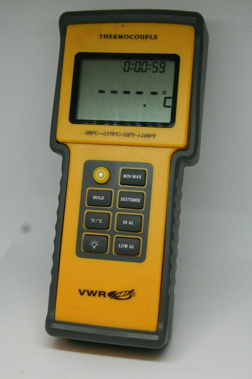 VWR Model 23609-232 Thermocouple, -200C~+1370C/-328F~+2498F