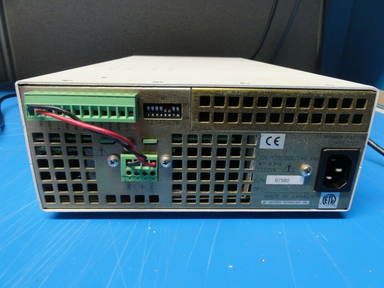 Xantrex XHR 60-18 DC POWER SUPPLY, 0-60V, 0-18A
