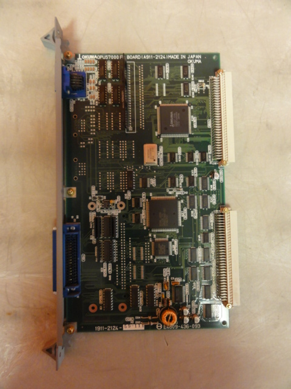 Okuma E4809-436-093 OPUS 7000 FR Board, (A911-2124)