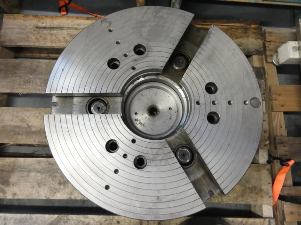 Okuma 24" Three Jaw Chuck - Removed from LH55-N Lathe