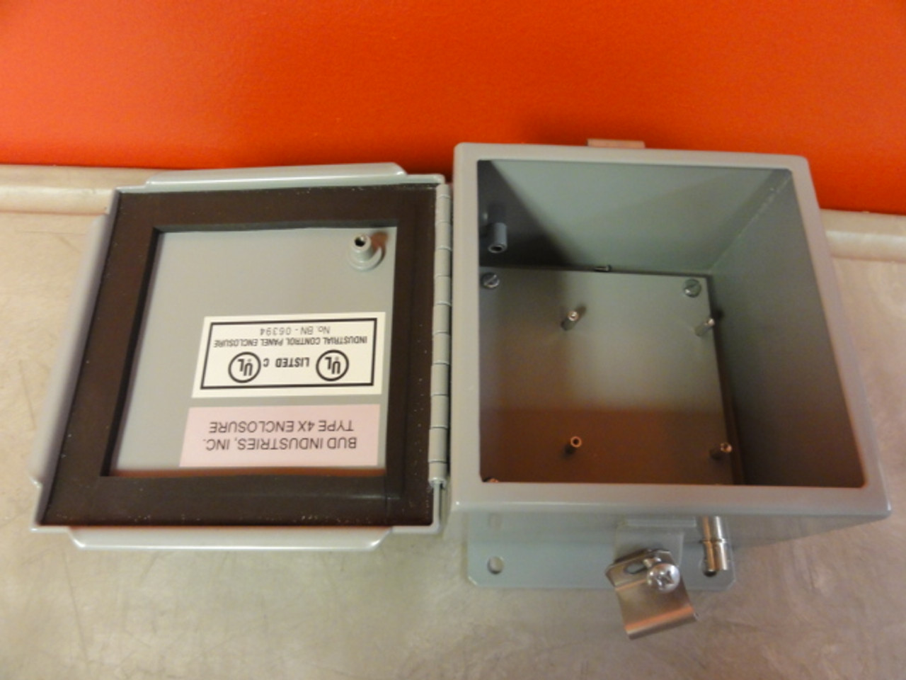 (2) Bud Industries Inc. Type 4X Enclosures