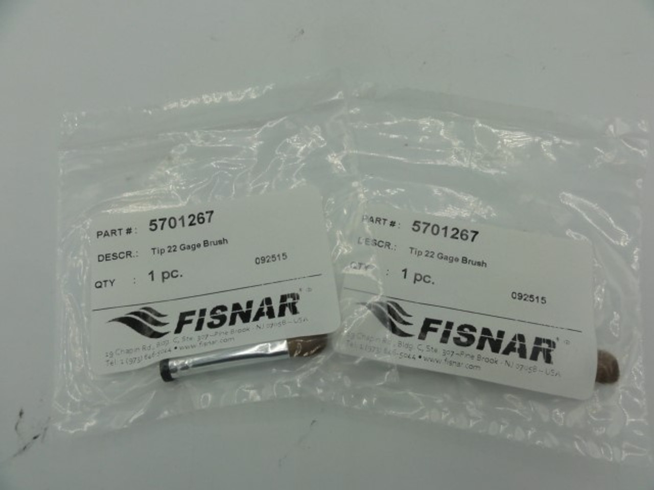 Lot of 14 Fisnar Gage Brushes, (2) 5701267, (5) 5601309, (5) 5601310, (2) 5701270