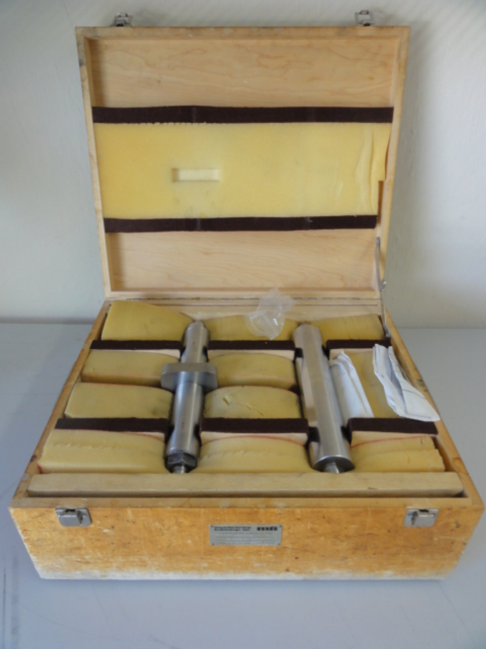 MTI / Norton Dicing Saw Alignment Gauge Set For Meyer Burger w/ Box