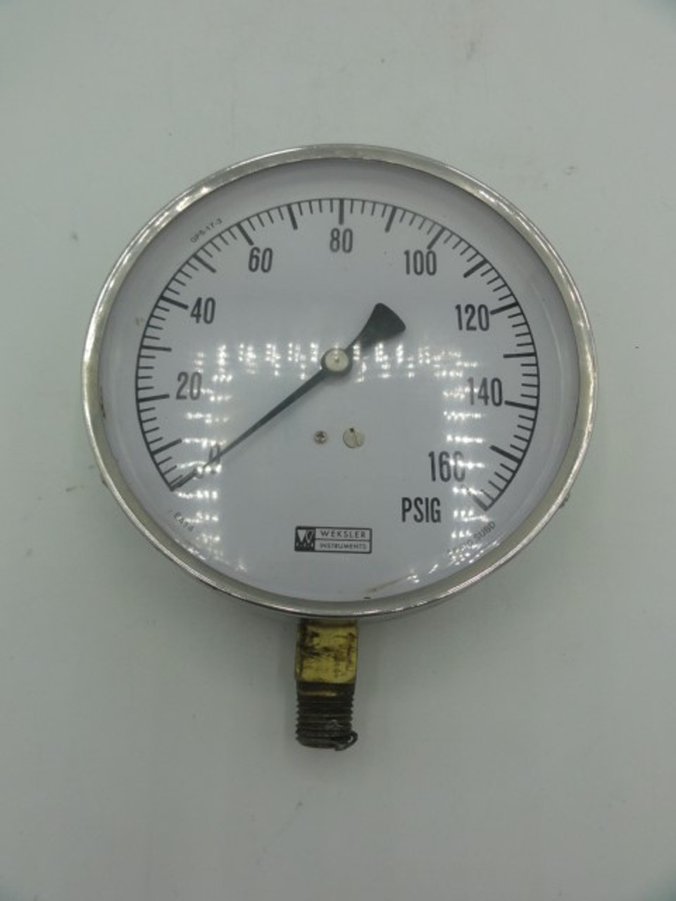 Weskler Instruments 160 PSIG Pressure Gauge