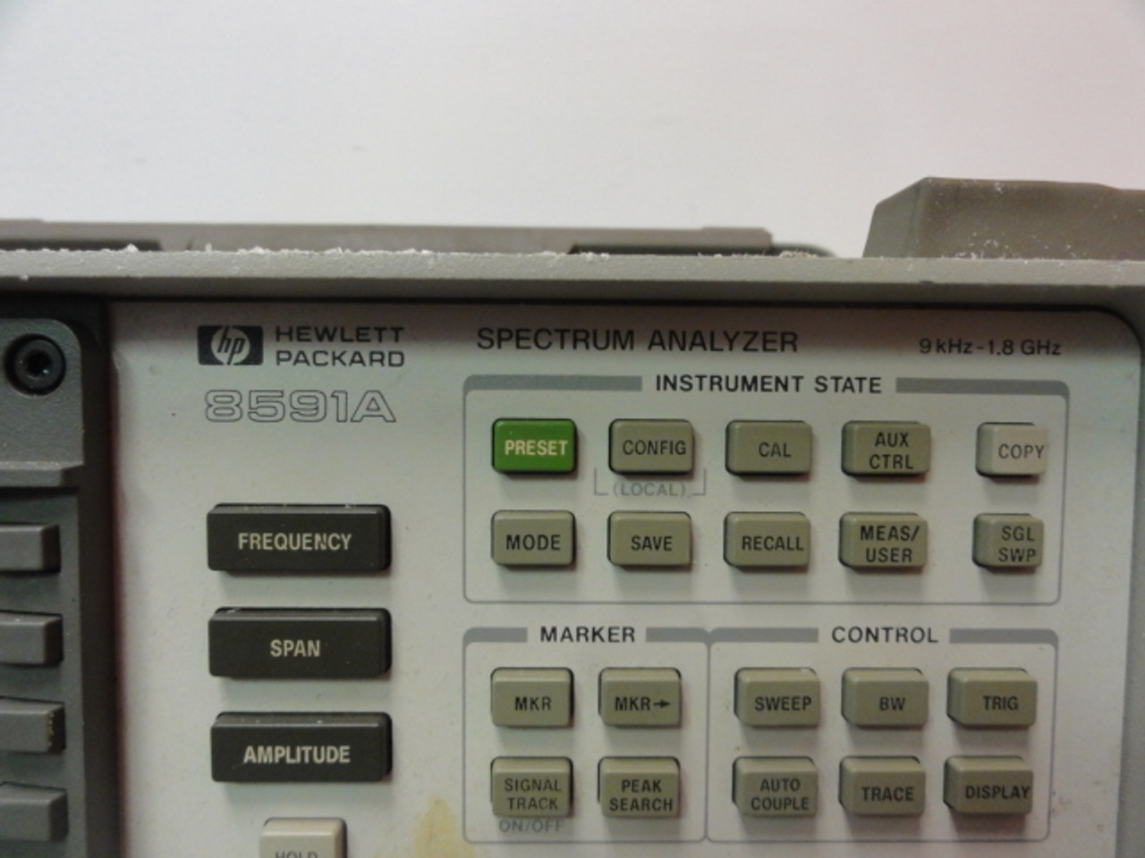 Hewlett Packard 5891A Spectrum Analyzer, 9 kHz - 1.8 GHz