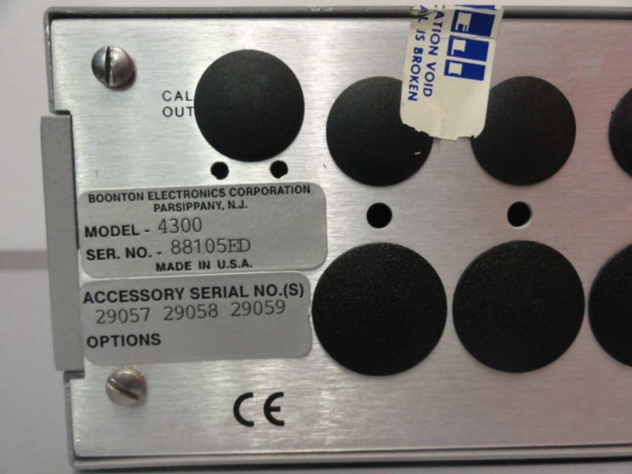 Boonton 4300 RF 6 Channel Power Meter