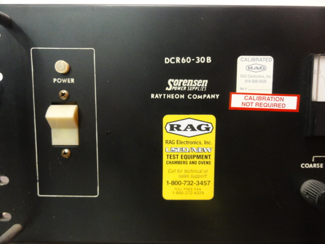 Sorensen DCR 60-30B DC Power Supply