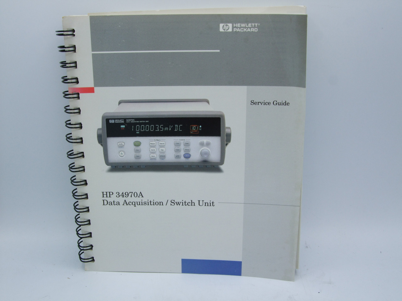 HP 34970A Data Acquisition/Switch Unit Service Guide