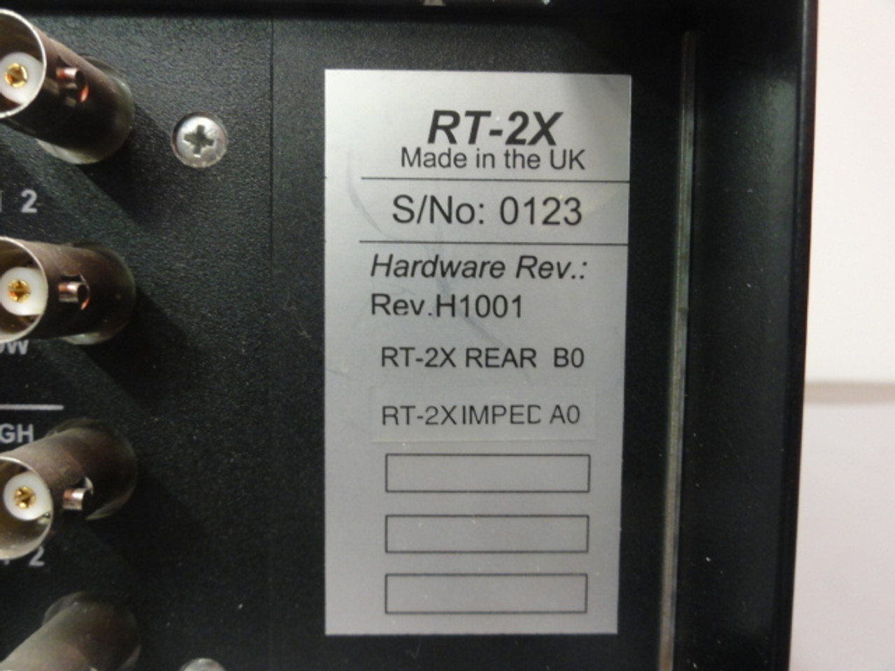 Neutrik Cortex Instruments Rapid-Test RT-2X