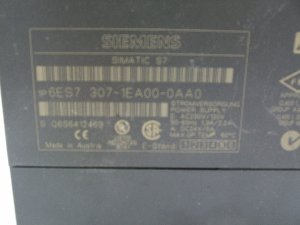 Siemens Simatic S7 6ES7 307-1EA00-0AA0 Digital Output Module