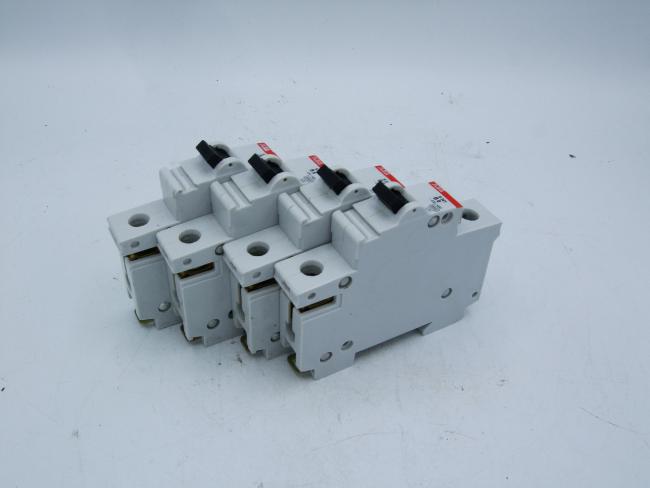 (4) ABB S 261 B6 and D6 Circuit Breakers