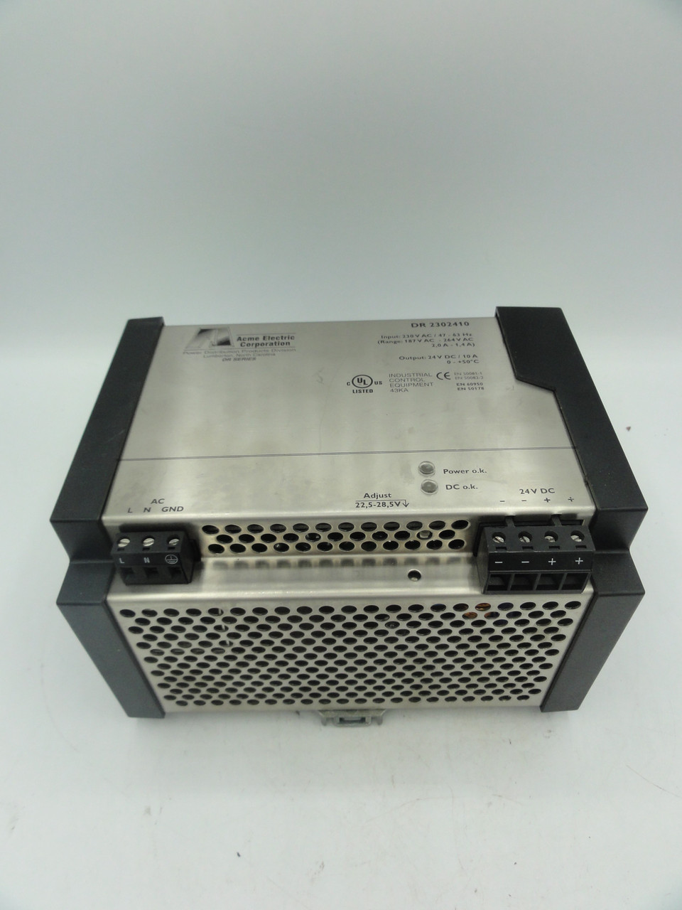 ACME Electric Corp. DR 2302410 Power Supply