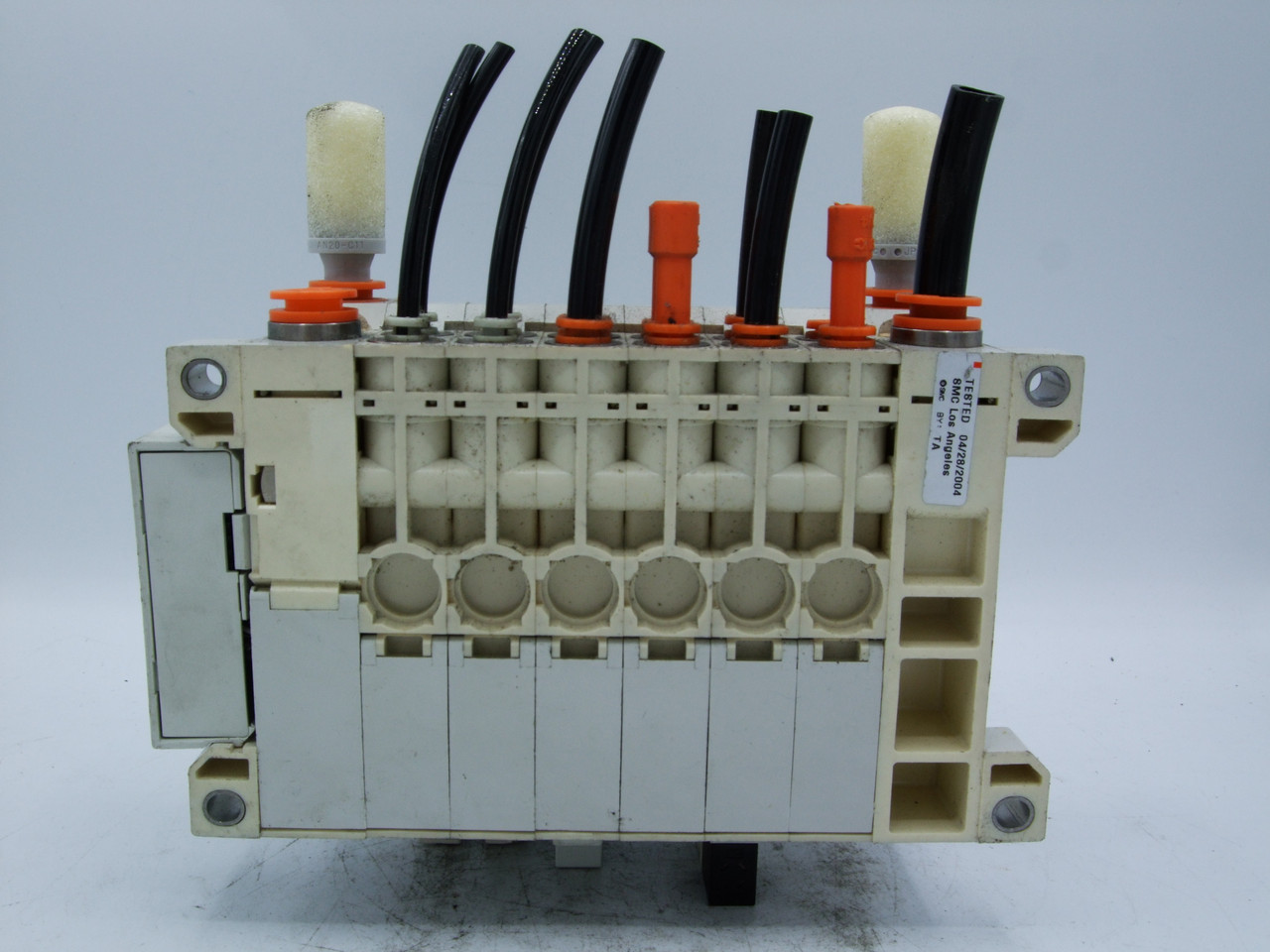 SMC 6 Valve Manifold with VQ2000 Series Solenoid Valves