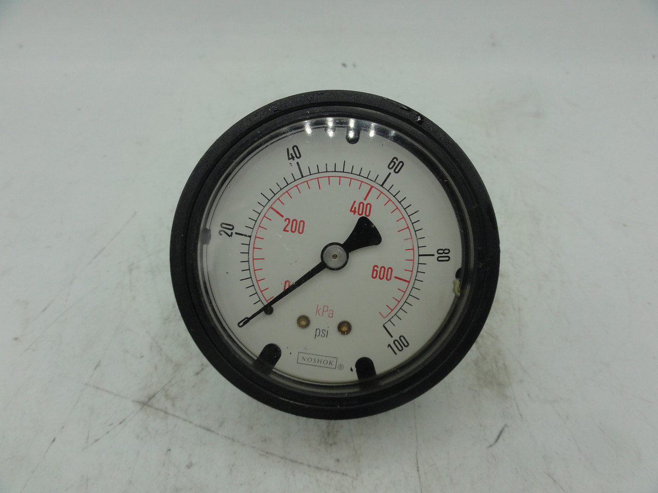 Noshok 0-100 PSI Pressure Gauge