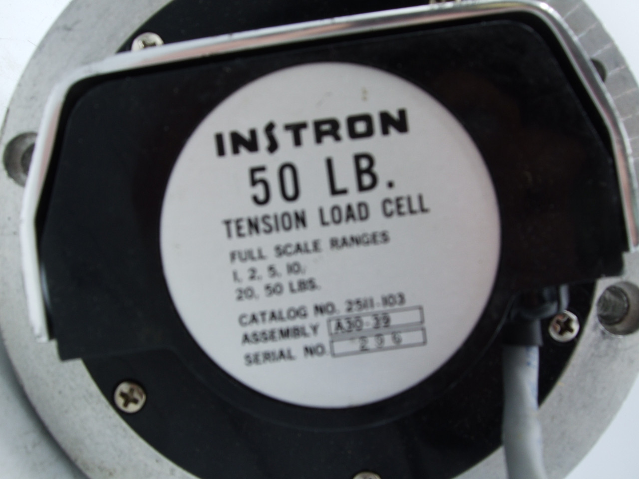 Instron Engineering Corp. 296 Tensile Load Cell