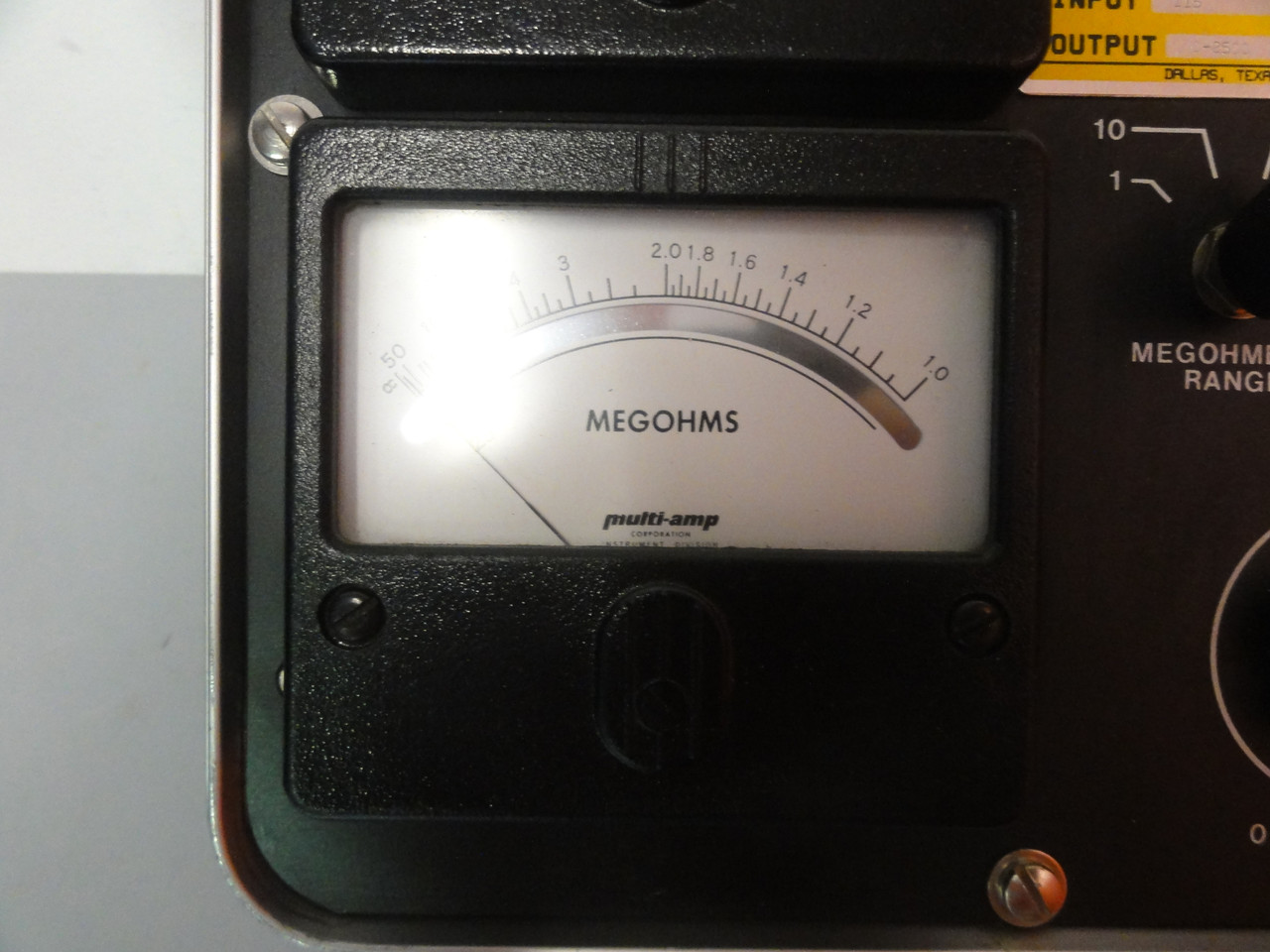 Multi-Volt MG25A Megaohm Meter